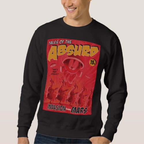 MARVIN THE MARTIAN Retro Invasion From Mars Comic Sweatshirt