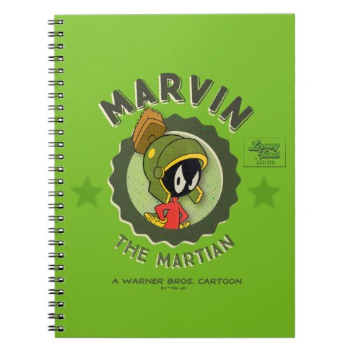 MARVIN THE MARTIANâ Retro Lobby Card Notebook
