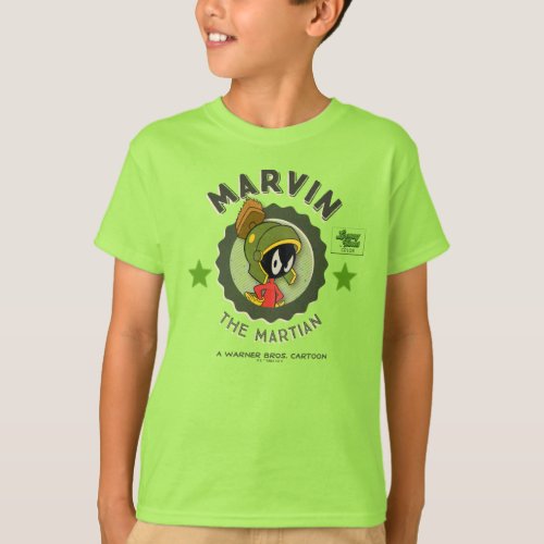 MARVIN THE MARTIANâ Retro Lobby Card T_Shirt