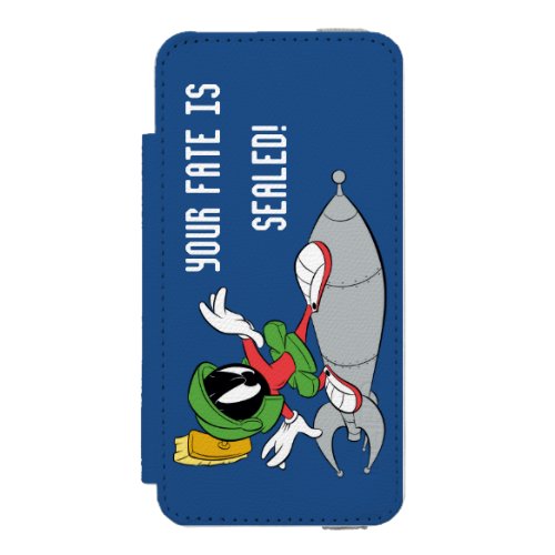 MARVIN THE MARTIAN Riding Rocket iPhone SE55s Wallet Case