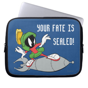 MARVIN THE MARTIAN™ Riding Rocket Laptop Sleeve