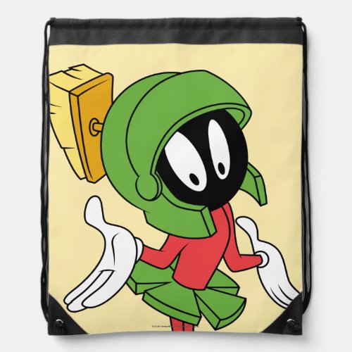 MARVIN THE MARTIAN Shrug Drawstring Bag