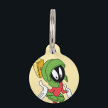 MARVIN THE MARTIAN™ Shrug Pet ID Tag<br><div class="desc">LOONEY TUNES™ | Check out this MARVIN THE MARTIAN™ Shrug artwork! Click the customize button to begin personalizing your very own LOONEY TUNES™ merchandise!</div>