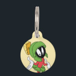 MARVIN THE MARTIAN™ Shrug Pet ID Tag<br><div class="desc">LOONEY TUNES™ | Check out this MARVIN THE MARTIAN™ Shrug artwork! Click the customize button to begin personalizing your very own LOONEY TUNES™ merchandise!</div>
