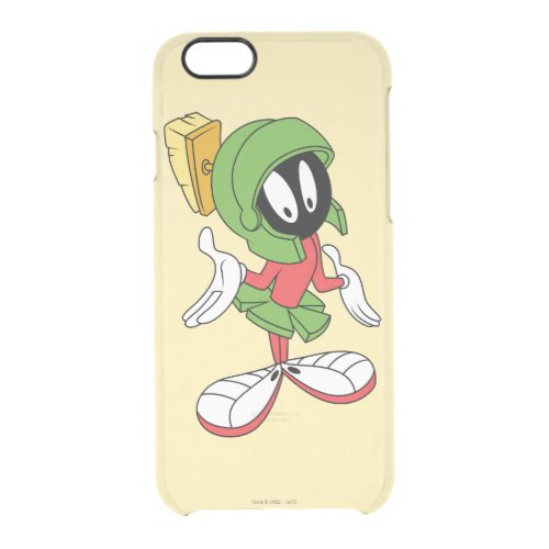 MARVIN THE MARTIAN Shrug Clear iPhone 66S Case