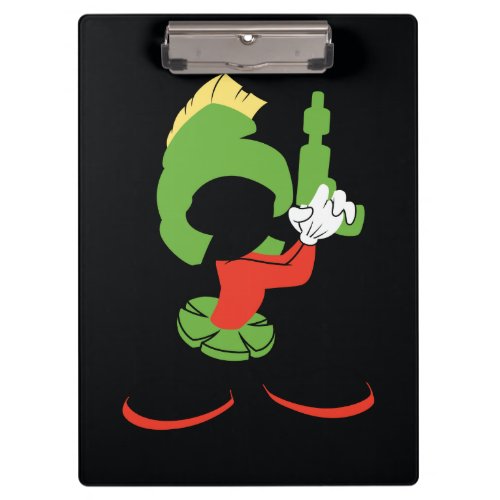 MARVIN THE MARTIANâ Silhouette With Raygun Clipboard