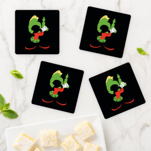 MARVIN THE MARTIAN™ Silhouette With Raygun Coaster Set