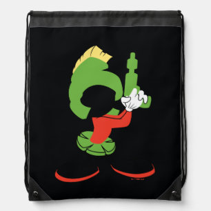 MARVIN THE MARTIAN™ Silhouette With Raygun Drawstring Bag