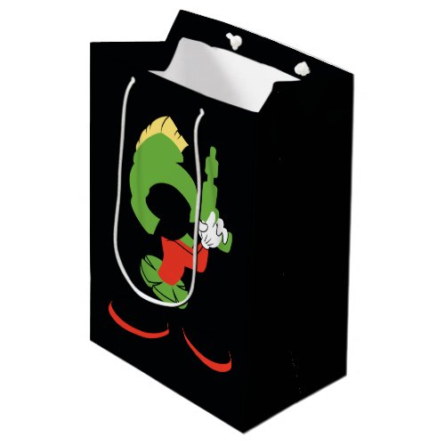 MARVIN THE MARTIANâ Silhouette With Raygun Medium Gift Bag