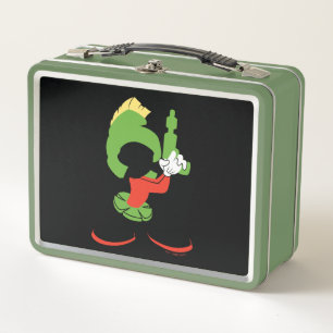 MARVIN THE MARTIAN™ Silhouette With Raygun Metal Lunch Box