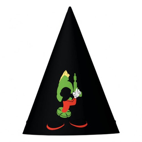 MARVIN THE MARTIANâ Silhouette With Raygun Party Hat