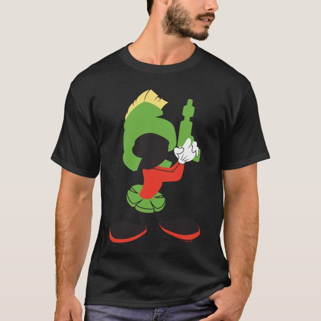 MARVIN THE MARTIAN™ Silhouette With Raygun T-Shirt (Front)