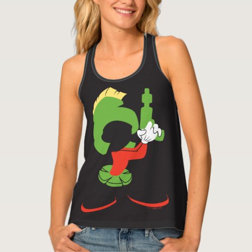 MARVIN THE MARTIANâ Silhouette With Raygun Tank Top