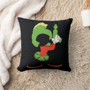 MARVIN THE MARTIAN™ Silhouette With Raygun Throw Pillow
