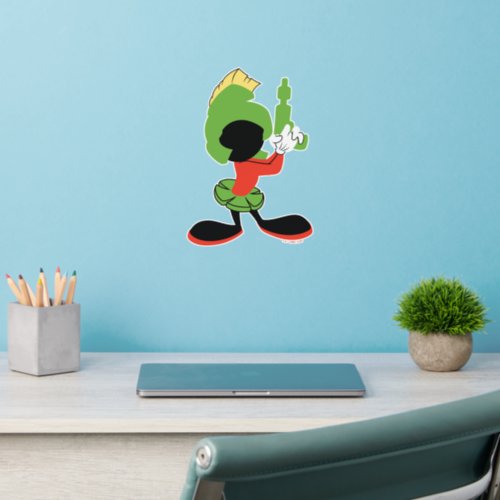 MARVIN THE MARTIANâ Silhouette With Raygun Wall Decal