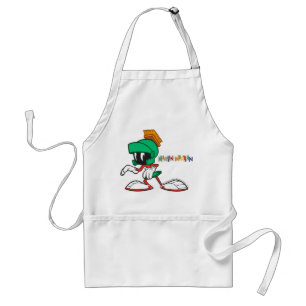 MARVIN THE MARTIAN™ Sneaking Adult Apron