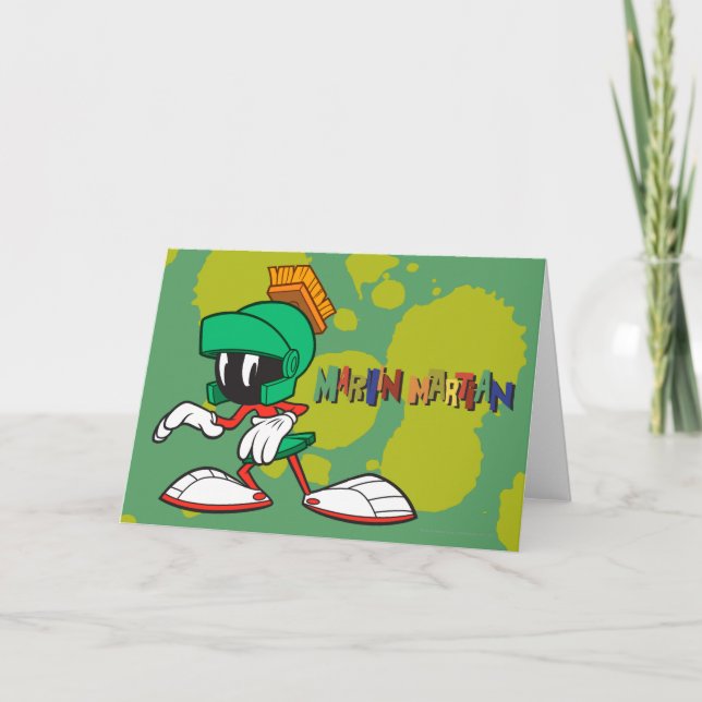 MARVIN THE MARTIAN™ Sneaking Card (Front)