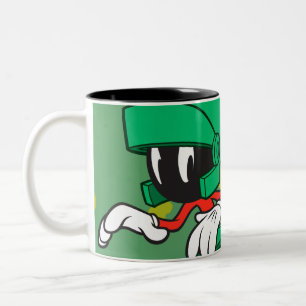 MARVIN THE MARTIAN™ Sneaking Two-Tone Coffee Mug