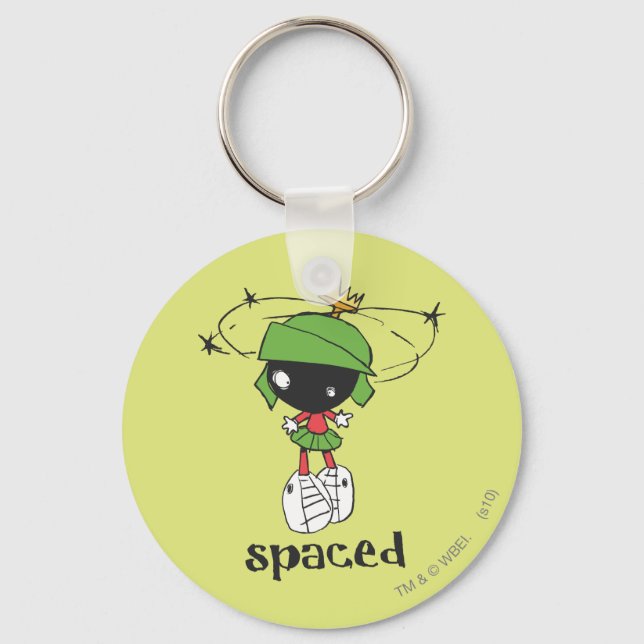 MARVIN THE MARTIAN™ Spaced Keychain (Front)