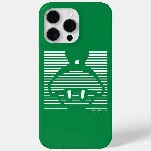 MARVIN THE MARTIAN™ Striped Icon Case-Mate iPhone Case (Back)
