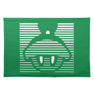 MARVIN THE MARTIAN™ Striped Icon Cloth Placemat