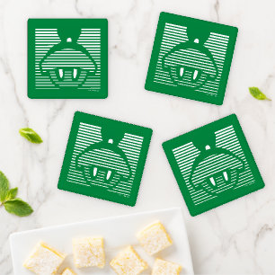 MARVIN THE MARTIAN™ Striped Icon Coaster Set