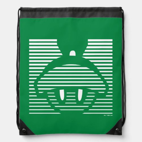 MARVIN THE MARTIANâ Striped Icon Drawstring Bag