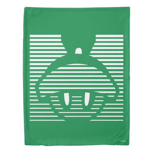 MARVIN THE MARTIANâ Striped Icon Duvet Cover