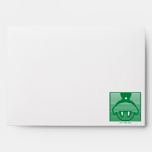 MARVIN THE MARTIANâ Striped Icon Envelope