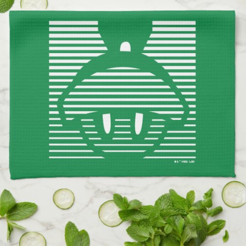 MARVIN THE MARTIANâ Striped Icon Kitchen Towel