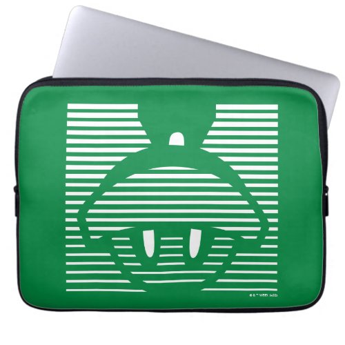 MARVIN THE MARTIANâ Striped Icon Laptop Sleeve