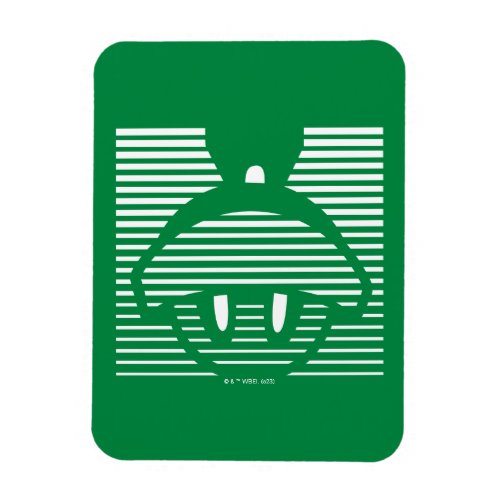 MARVIN THE MARTIANâ Striped Icon Magnet