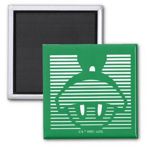 MARVIN THE MARTIANâ Striped Icon Magnet