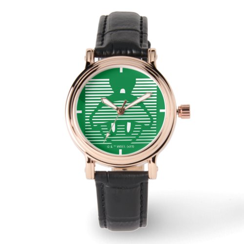 MARVIN THE MARTIANâ Striped Icon Watch
