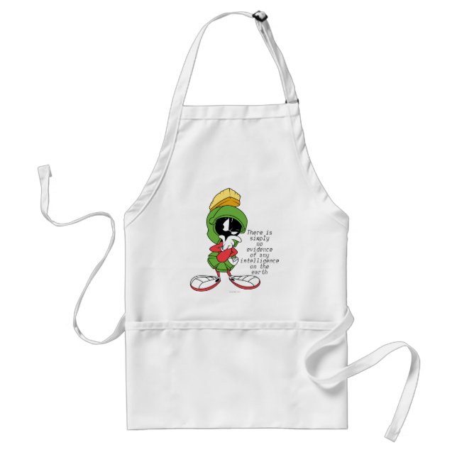 MARVIN THE MARTIAN™ Thinking Adult Apron (Front)
