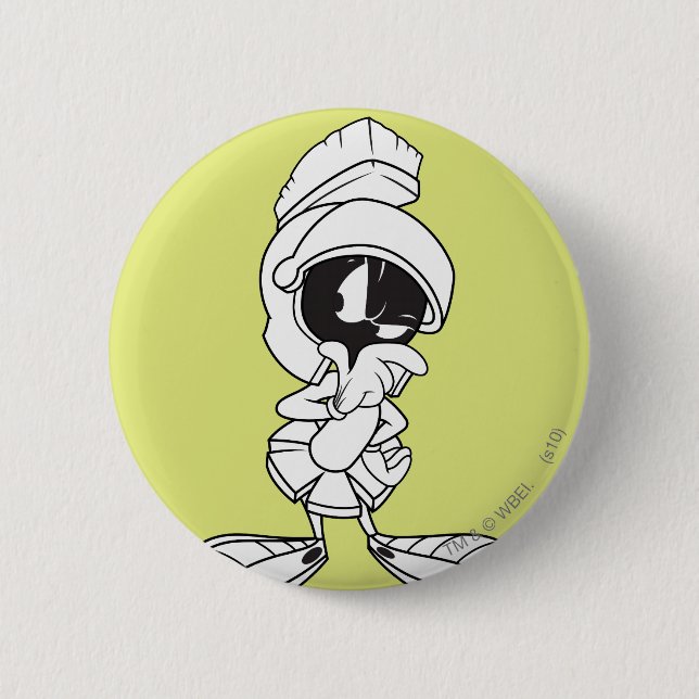 MARVIN THE MARTIAN™ Thinking Button (Front)