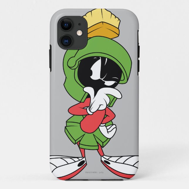 MARVIN THE MARTIAN™ Thinking Case-Mate iPhone Case (Back)