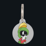 MARVIN THE MARTIAN™ Thinking Pet Tag<br><div class="desc">LOONEY TUNES™ | Check out this MARVIN THE MARTIAN™ Thinking artwork! Click the customize button to begin personlizing your very own LOONEY TUNES™ merchandise!</div>