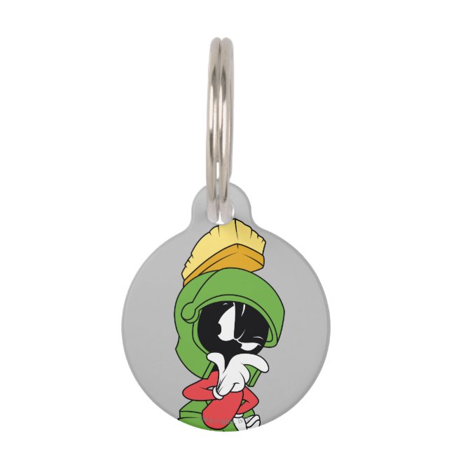 MARVIN THE MARTIAN™ Thinking Pet Tag (Front)