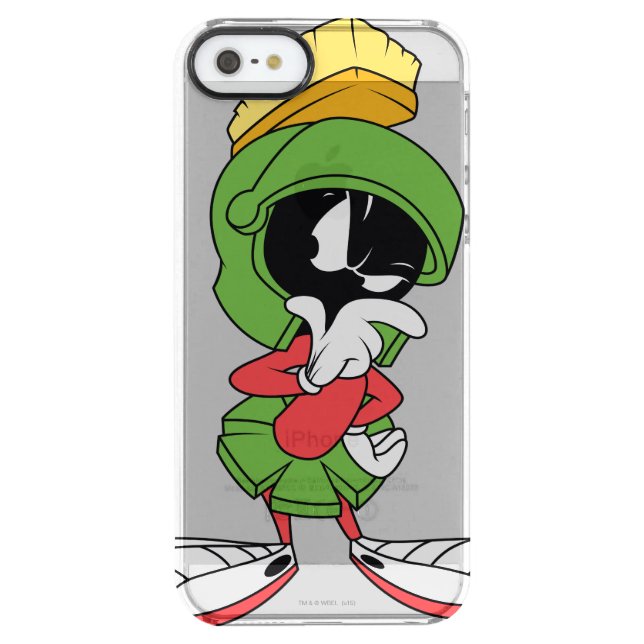 MARVIN THE MARTIAN™ Thinking Uncommon iPhone Case (Back)