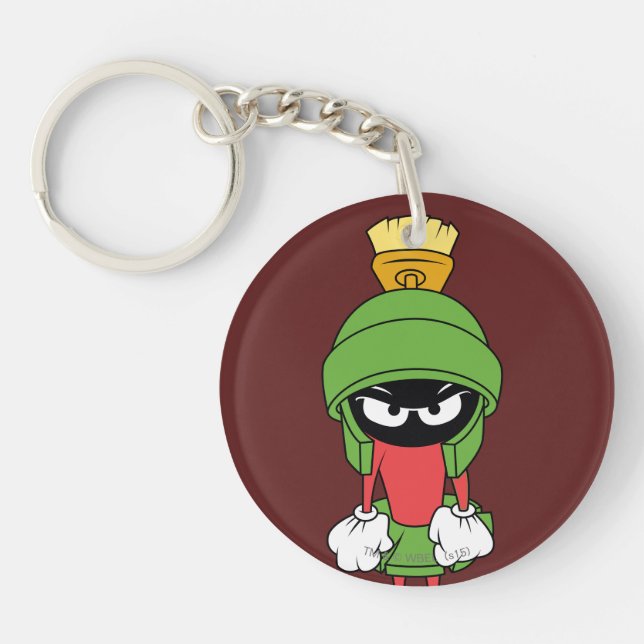 MARVIN THE MARTIAN™ Upset Keychain (Front)