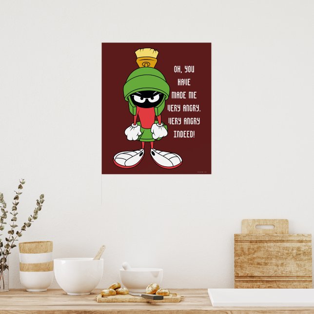 MARVIN THE MARTIAN™ Upset Poster | Zazzle