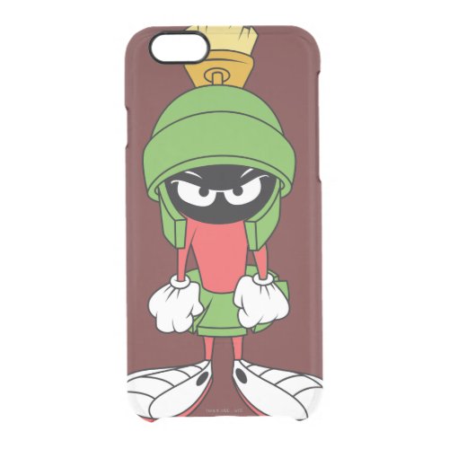 MARVIN THE MARTIAN Upset Clear iPhone 66S Case