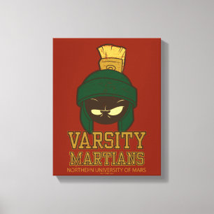 MARVIN THE MARTIAN™ Varsity Collegiate Graphic Canvas Print