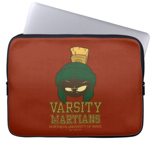 MARVIN THE MARTIANâ Varsity Collegiate Graphic Laptop Sleeve