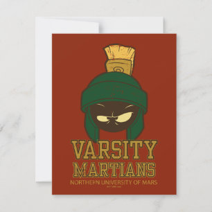 MARVIN THE MARTIAN™ Varsity Collegiate Graphic Note Card