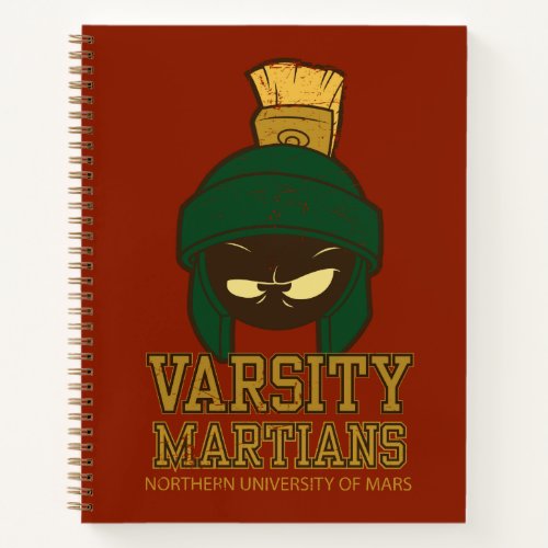 MARVIN THE MARTIANâ Varsity Collegiate Graphic Notebook