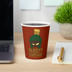 MARVIN THE MARTIAN™ Varsity Collegiate Graphic Paper Cups