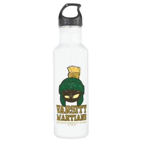 MARVIN THE MARTIAN Varsity Collegiate Graphic Stainless Steel Water Bottle