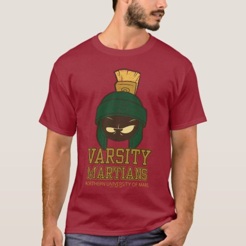 MARVIN THE MARTIAN Varsity Collegiate Graphic T_Shirt
